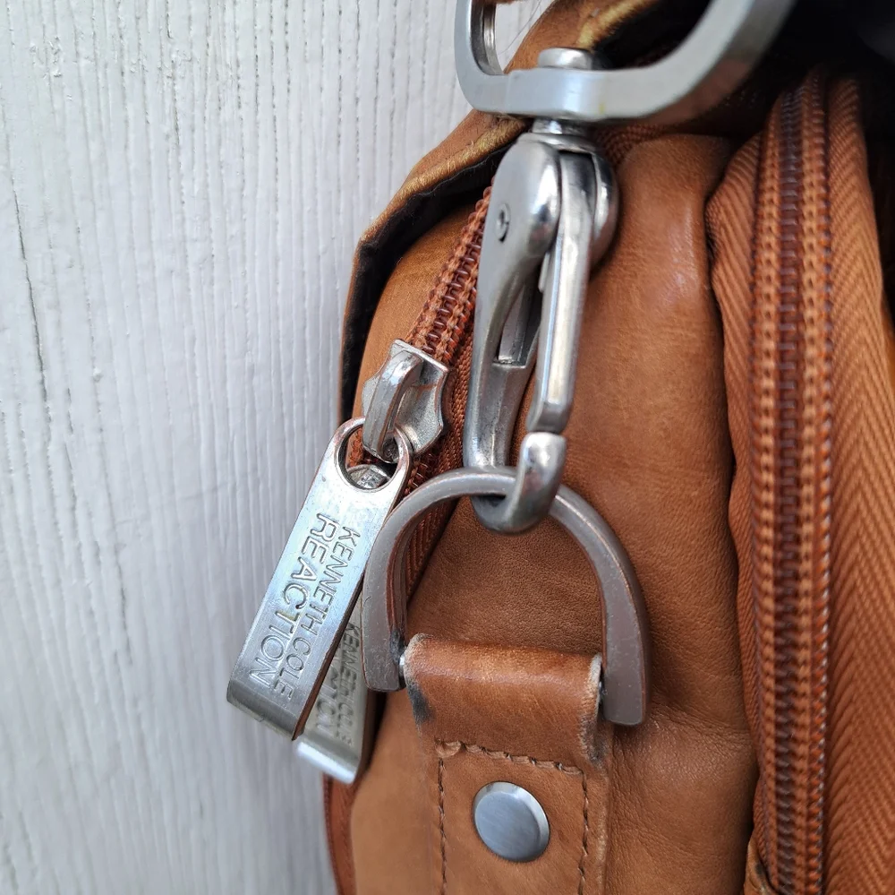 REDUCED. XL Kenneth Cole leather business bag